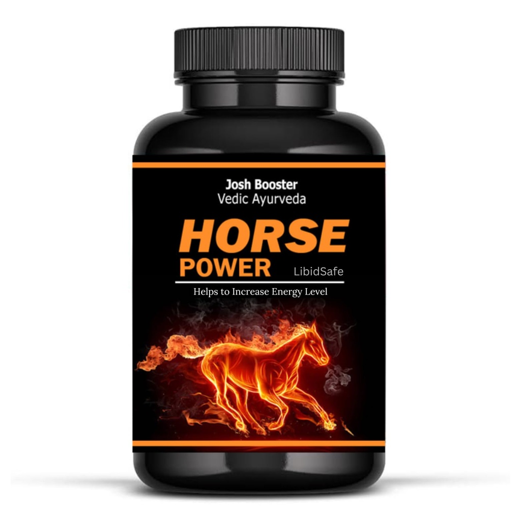 Get Black Horse Power with One Another Herbal Capsules - May Support Your Power with Our Ayurvedic Nutrition Formula - Achieve Goals Faster and Easier! Better to Tablets