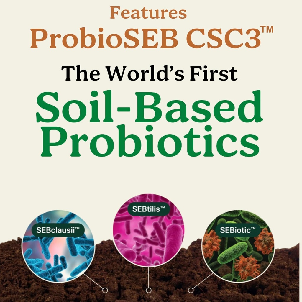 Meilleurs Jours Formule Avancé 5-en-1 Support Gut pour Bloating, Gas & Irrégularité , Probiotiques à base de sol + Prébiotiques, L-Glutamine, Aloe Vera et plus 60 Capsules