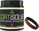 MPA Suppose CortiSolve - Supreme Cortisol Optimising Agent Bundle avec un Bracelet Motivational Wristband pour vous motiver et vous soutenir - 28 Servants - Hot Cocoa