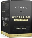 Electrolytes kaged, hydratation Elite, supplément de poudre d'électrolyte Premium, entraînement intra, post entraînement, citron Lime, 14 paquets de voyage