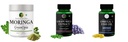 Moringa-oleifera-powder, Grape-seed-extract-60-vegetarian-capsules, Fish-oil-double-strength Combo | Convenient Nutrition & Wellness Routine | Multi-Product Pack