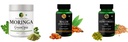 Moringa-oleifera-powder, Haldi-oil-vegetarian-capsules, Fenugreek-oil-vegetarian-capsules Combo | Convenient Nutrition & Wellness Routine | Multi-Product Pack