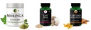 Moringa-oleifera-powder, Ease-spaz-vegetarian-capsules, Curcumin-c3-piperine-vegetarian-capsules Combo | Convenient Nutrition & Wellness Routine | Multi-Product Pack