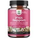 Supplément de soutien PMS pour les femmes – Équilibre hormonal pour les femmes et la facilité menstruelle avec DIM, Chasteberry, Black Cohosh & Ashwagandha - pour les périodes Crampes Ease, Ménopause Bloating, Mood Swing – 30 Ct