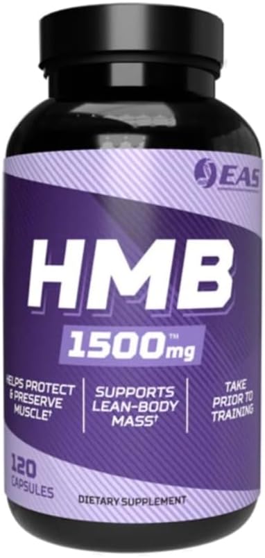 EAS HMB 1500mg de qualité Beta-Hydroxy Beta-Methylbutyrate de protéines Protégez et soutenez la masse musculaire maigre