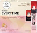 JUNG KWAN JANG Tous les fois Coréen Ginseng Rouge Extrait Stick 1000mg & Pamplemousse - Vegan Ginseng Root Energy Drink Liquid Stick Suppléments - Build Stamina & Immunity, No Caffeine (30 Sticks)