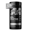 MuscleTech Platinum Capsules monohydratées en créatine - Creapure Creatine Pre & Post Workout Muscle Builder, Muscle Recovery & Energy Boosting Supplément pour les hommes et les femmes - 100 pilules Veggie