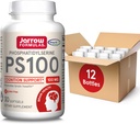 Formules de Jarrow PS100 Phosphatidylsérine 100 mg, complément alimentaire pour le soutien de la santé cérébrale et de la cognition, 30 softgels, 10-30 jours d'approvisionnement, paquet de 12