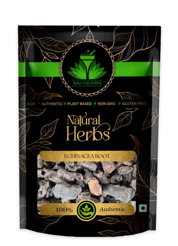 SAI HERBS Echinacea Root | Pure & Natural | 250g