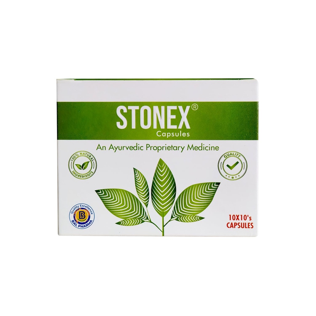 STONEX Helps to Detox Kidney Cleanse Purifier | Urinary Tract Infection (UTI), Kidney Stone Dissolution Herbal Supplement - 100 Capsules