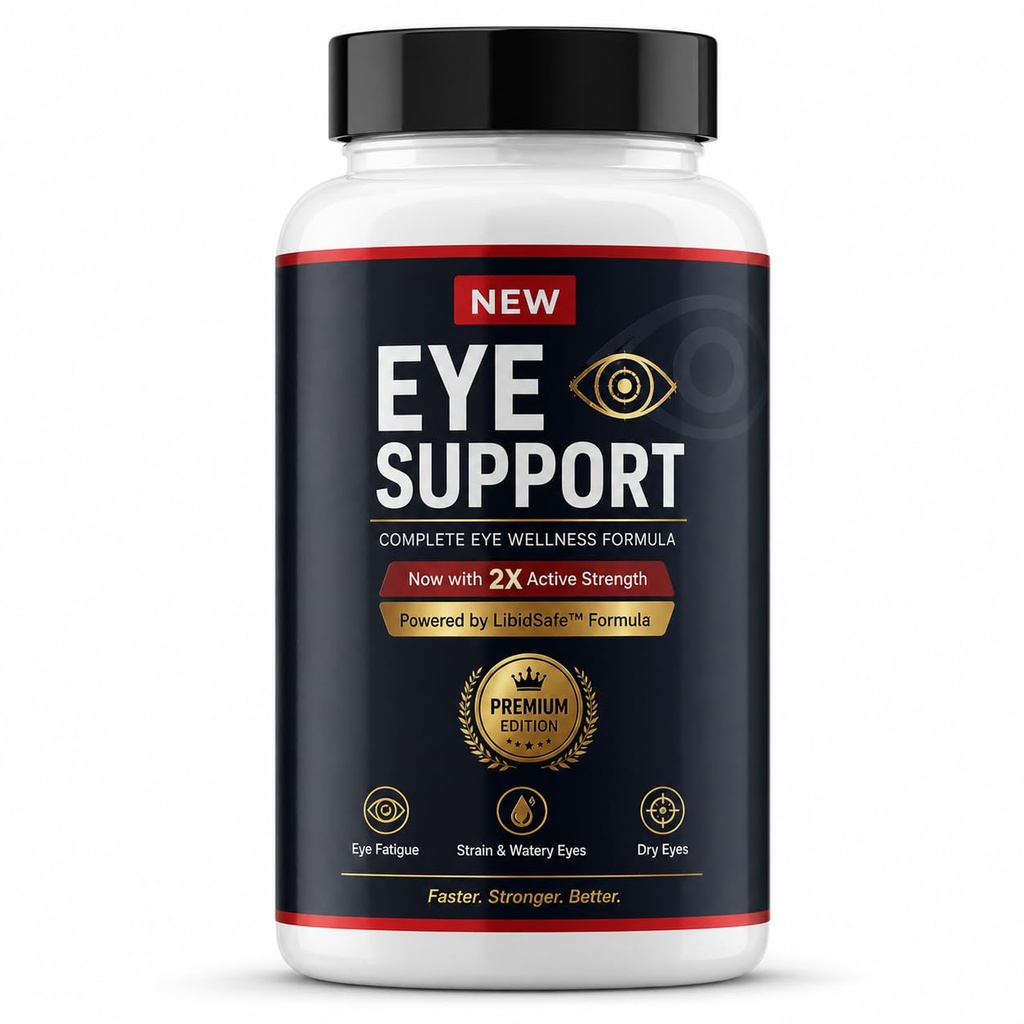 Eye Support Complete Eye Care Formula Capsules, Herbal Eye Wellness Supplement, Daily Nutritional Support for Eye Health & Visual Comfort