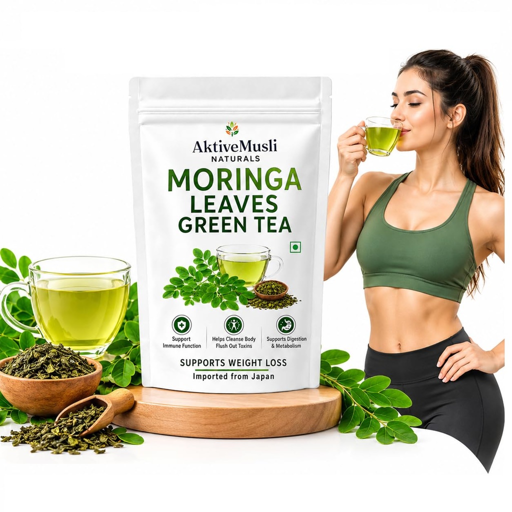 Moringa Green Tea Detox, Weight Loss & Energy Boost Herbs Herbal Tea