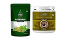 Herbal Supplements Organic Herbal Formula - Spirulina Face Pack Powder 50Gm Triphala Powder 150Gm for Immunity, Vitality & Overall Wellness Support - 100% Pure Natural Extract - For Men and Women