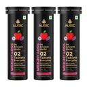 Auric Get Slim Effervescent | 60 Tablets Power of Green Coffee, Green Tea, Grape Seed & Garcinia Cambogia | For Men & Women