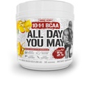 5% Nutrition Rich Piana AllDayYouMay BCAA Powder | Premium Intra & Post Workout Amino Acids, Hydration, Endurance, Muscle Recovery, Joint & Liver Support | 16.93 oz, 30 Servings (Mango Pineapple)