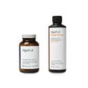 AlgaeCal Bundle - Supplément de calcium à base végétale avec vitamine D3 pour la santé osseuse et la force et triple puissance Oméga-3 Huile de poisson Emulsion liquide naturelle avec EPA et DHA, Curcumine, Astaxanthin