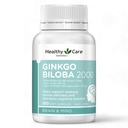 Soins de santé Ginkgo Biloba 2000mg 100 Capsules Australian Made
