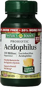 Comprimés Acidophilus probiotiques de la nature, 120 ea (paquet de 5)