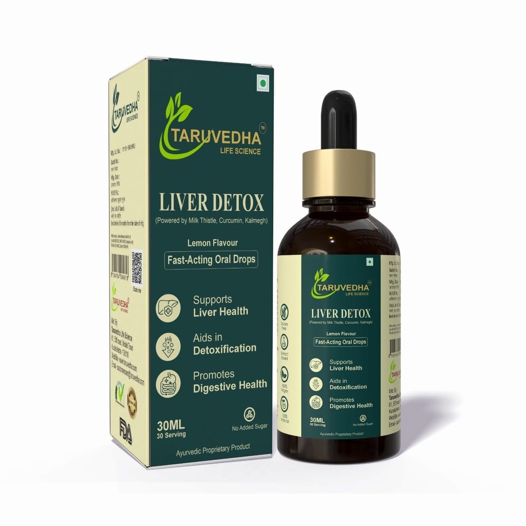 Liver Support with Milk Thistle - All Natural Liver Cleanse Detox & Repair Aid - Doctor-Formulated Liver Supplement - Liquid Herbal Supplements for Liver Health (Lemon, Pack of 1)
