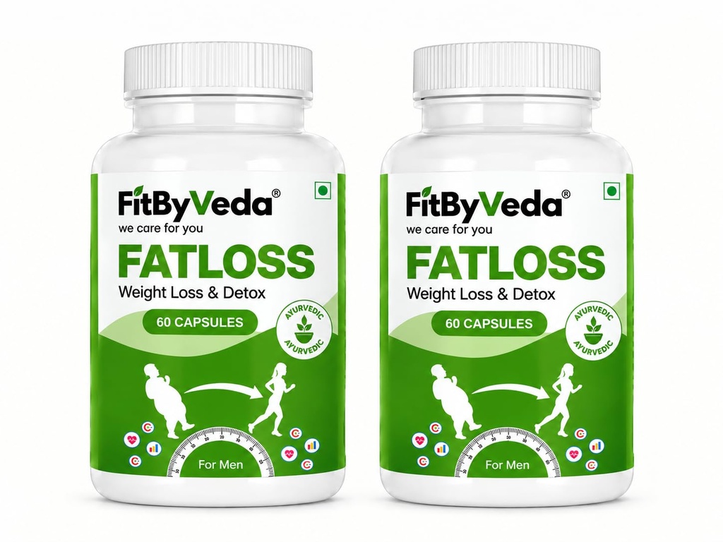 Slim Care Capsules for Men - Weight Management Nutritional Supplement | 120 Veg Capsules