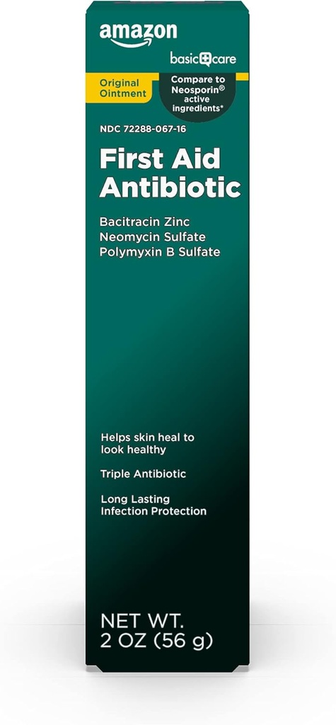 Premiers soins de base Onguent antibiotique, 2 onces (paquet de 1)