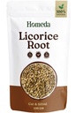 Homeda Mulethi Stick Cut Organic | Licorice Root Tea | Yashtimadhu Sticks Whole for Face Pigmentation | Athimathuram Powder, Jestamadhu - For Cough, Chewing, Eating & Drinking (Tea Cut)