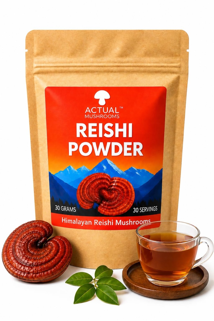 Himalayan Reishi Mushroom Powder, 30 gms