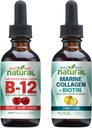 Pourquoi pas naturel bio B12 gouttes et collagène marin liquide avec biotine