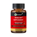 Rose Hip Extract Capsules (60 Veg Capsules) | Reduce Joint Inflamation. Manage Skin health care