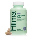 Gaz naturel Hilma et dégel avec baume de citron, fenouil et menthe poivrée, docteur formulé avec des ingrédients organiques, 100 capsules végétaliennes