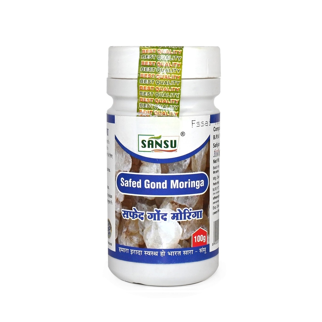 Sansu Safed Gond Moringa 50 Gm