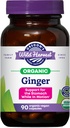 La récolte sauvage de l'Oregon, Capsules de gingembre biologique certifiées pour le soutien de l'estomac, non OGM, 1000 MGS, 90 comtes