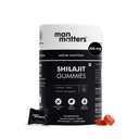 Man Matters Pure Shilajit/Shilajeet Gummies with Lab-Tested Fulvic Acid & KSM 66 Ashwagandha | Boosts Fitness, Improves Energy Levels & Helps Manage Stress | Pack of 60
