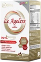 LABO Nutrition Le Ageless – Thérapie de rajeunissement des cellules placentaires du Japon – Enrichie avec le peptide de collagène et le brasseur – 60 capsules