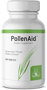 Graminex PollenAid Prostate Supplement: All Natural Prostate Support for Bladder Control & Urinary Tract Health, Extrait de Rye Pollen fabriqué aux États-Unis, 90 comprimés