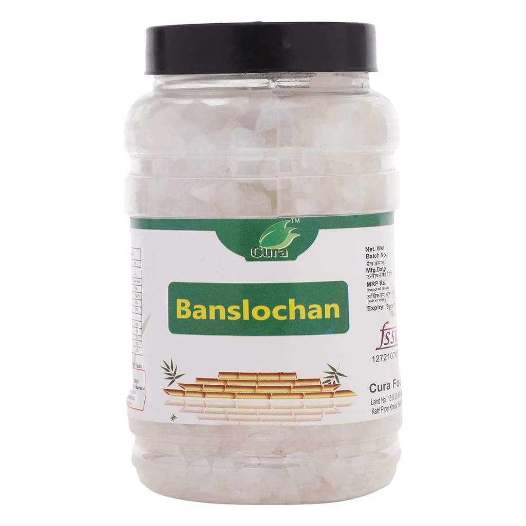 Cura Banslochan 200gm | used for weak bones, wrinkles, cough, frizzy hair, dry skin, arthritis, arthritis, and convulsions