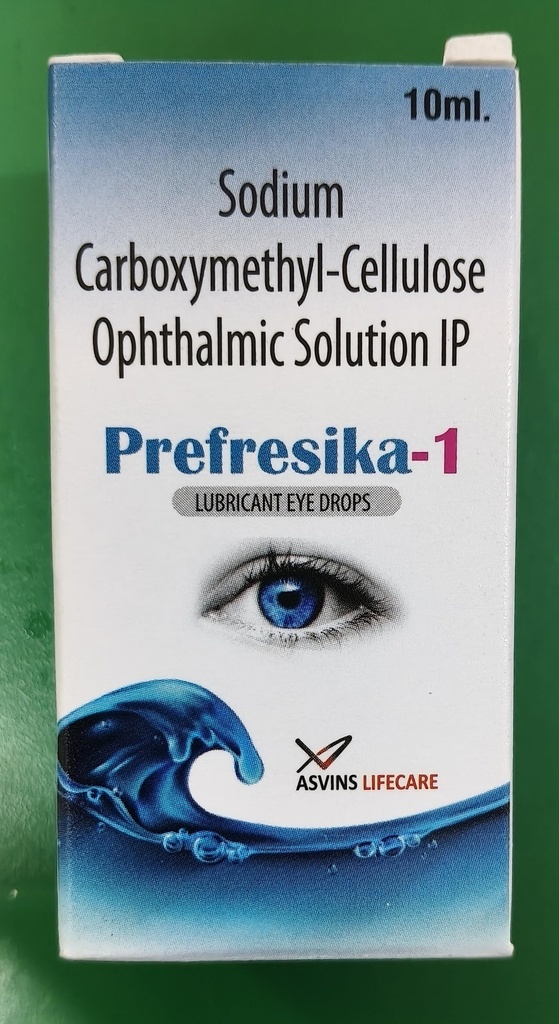 Prefresika-1 Lubricant Eye Drops Ophthalmic Solution, 10 ml