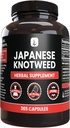 INGRÉDIENTS ORIGINAL DE PURE Knotweed japonais, (365 Capsules) Pas de Magnésium ou de Rice Fillers, Toujours Pure, Verified Lab