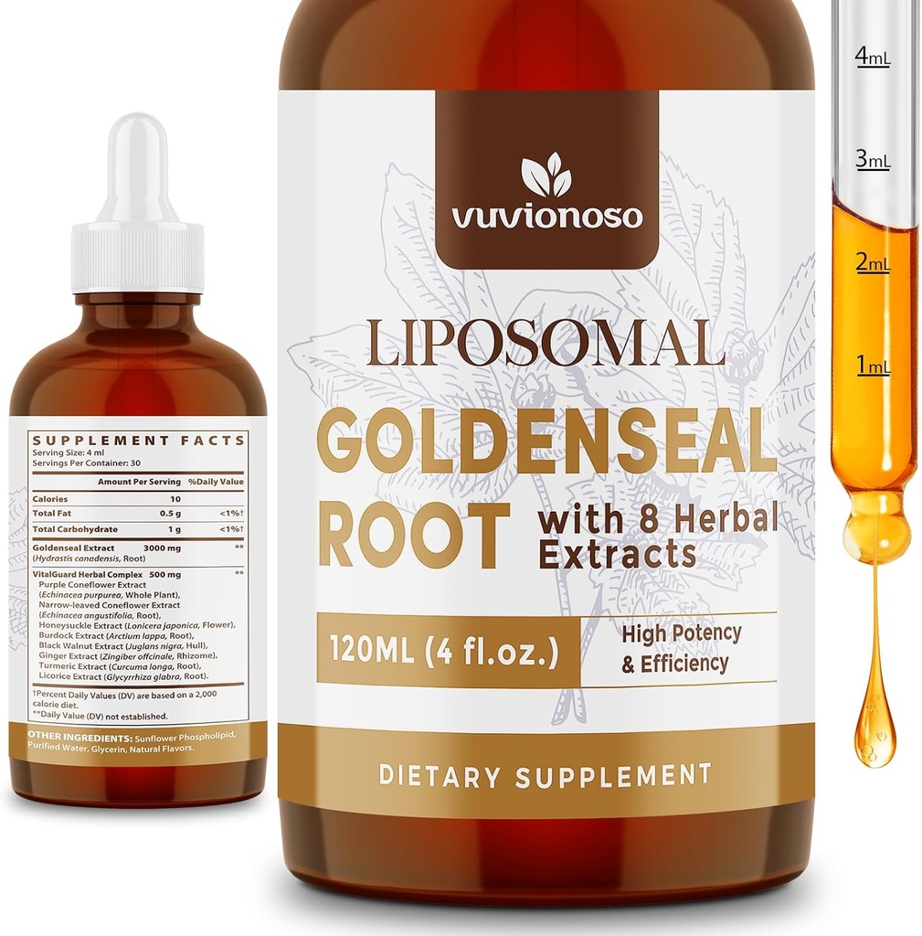 Extrait de racine de seau d'or 3000mg pour le bien-être immunitaire et respiratoire - Absorbage rapide