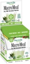 MacroLife Naturals MacroMeal Vegan Vanilla Superfood Supplément Poudre Protéines + Verts, Probiotiques, Enzymes digestifs, Fibre - Énergie, Detox, Immune - Non-OGM, Sans gluten - 10 portions de paquets