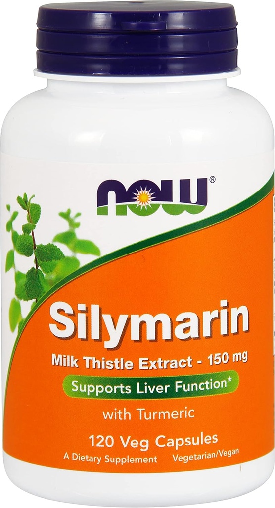 Maintenant les aliments Silymarin 150mg, 120 VCaps (paquet de 2)