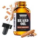 Rose Leven Huile de sandale épicée et laisser en conditionneur par Ranger Grooming Co, 100% bio naturel pour les ours, les moustaches et la peau hydratée 1 oz