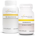 Ensemble Thérapeutique Intégratif avec Berberine, 60 Capsules & Tri-Magnésium, 90 Capsules - Berberine pour le soutien métabolique* - Tri-Magnésium pour la santé cardiaque et osseuse*