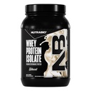 NutraBio 100% Whey Protéine Isolée Poudre Protéine, 25g Protéine avec Profil Acid Amino Complete, Non-OGM, Sans Soja et Gluten, Faible Carb, Faible Calorie Poudre Protéine Whey, Raw Non aromatisé, 2 Lbs