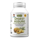 ANDREW LESSMAN Assure 60 capsules - Mélange complet d'enzymes naturelles puissantes pour soutenir et améliorer la santé digestive, enzymes d'origine végétarienne, petites capsules faciles à avaler
