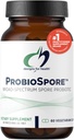 Conceptions pour la santé ProbioSpore - Probiotique puissant à base de spores, supplément de probiotiques à base de sol - Stable Stable Gut + Immune Support, Non-OGM + Sans produits laitiers (60 capsules)