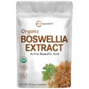 Poudre d'extrait de Boswellia Serrata biologique, 8 once, supplément de Boswellia pure avec 65% d'acide boswellique, soutient les articulations, les genoux et les os santé, non-OGM, animal de compagnie, Inde Origine