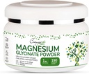 Magnésium Glycinate 220mg Haute Absorption Magnésium Poudre pour le sommeil, Calme, en poudre Chélaté Magneisum bisglycinate Glicinato de Magnesio 190 Servir