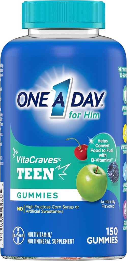 One A Day Teen Boy 150ct (Packaging May Vary)