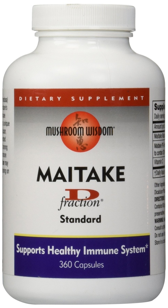 MUSHROOM WISDOM Maitake Mushroom Extract 360 Capsules